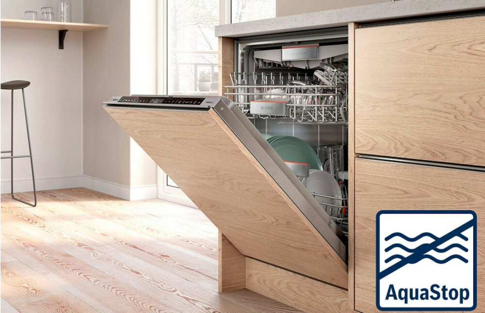 Zmywarka BOSCH SMS4HTI31E AquaStop ochrona przed zalaniem system bezpieczeństwa