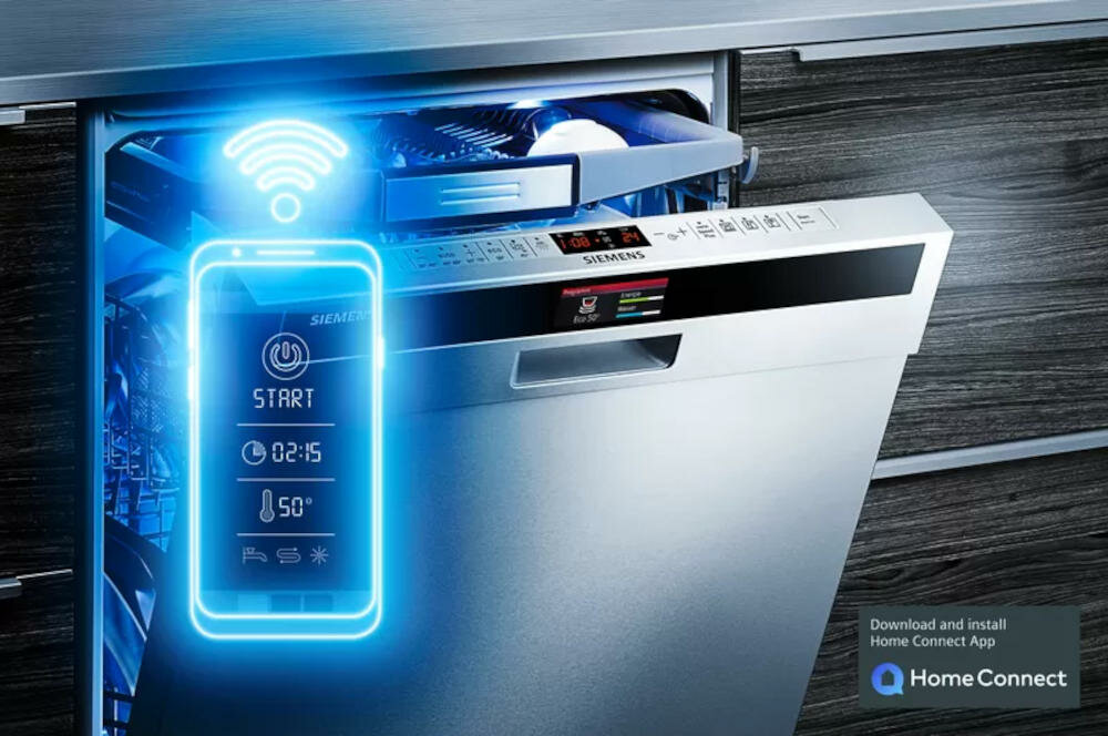 Пульт дистанційного керування SIEMENS-SN63HX42VE Easy Start Home Connect підтримує мобільний додаток