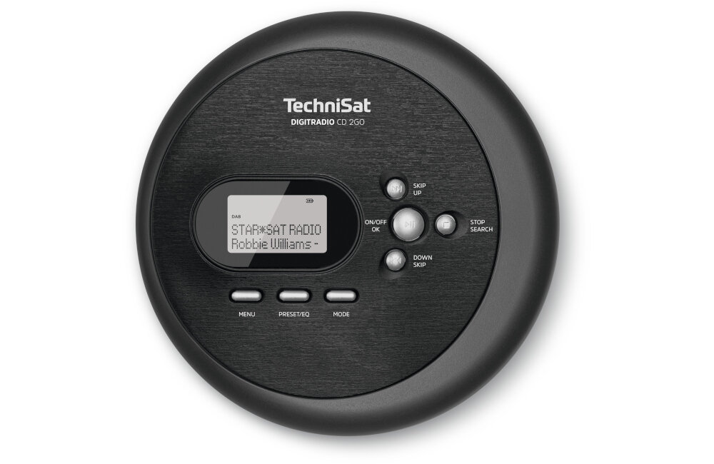 RADIO TECHNISAT DIGITRADIO CD 2GO DISCMAN DAB+ FM MODE KOREKTOR