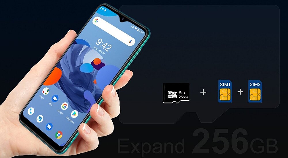 Smartfon OUKITEL C19 aparat procesor pamięć ekran wykonanie zdjęcia bateria pojemność system