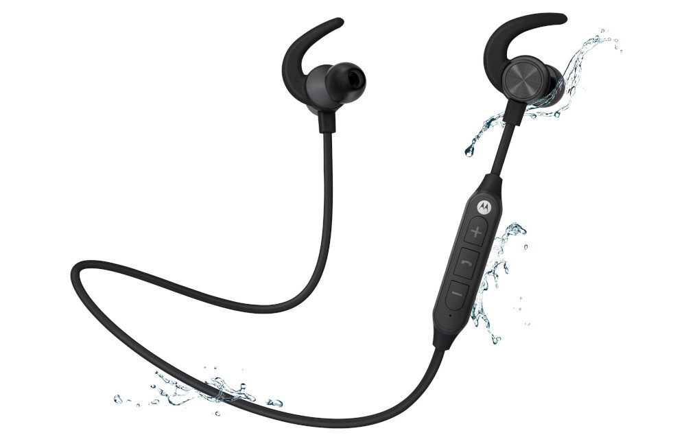 Słuchawki MOTOROLA VERVELOOP 105 odporność woda IPX5 brak kabli