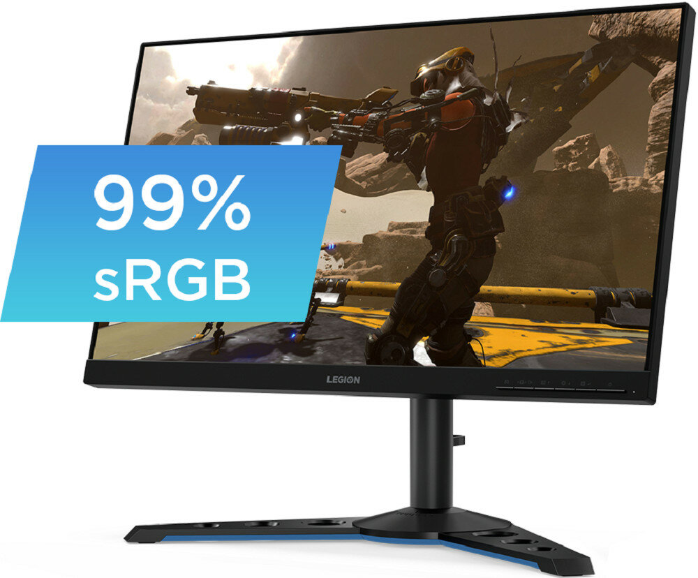 Monitor LENOVO Legion Y25-25 - Odwzorowanie barw sRGB