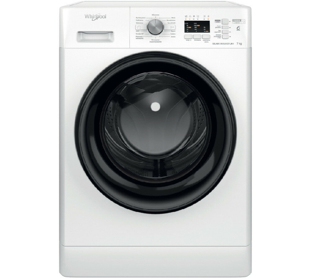 PRALKO-SUSZARKA WHIRLPOOL FFL 7238 B PL szerokość wymiary FreshCare 6Zmysł zabudowa 