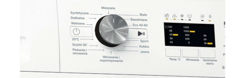 PRALKO-SUSZARKA WHIRLPOOL FFL 7238 B PL wybór programów szeroko wybór  