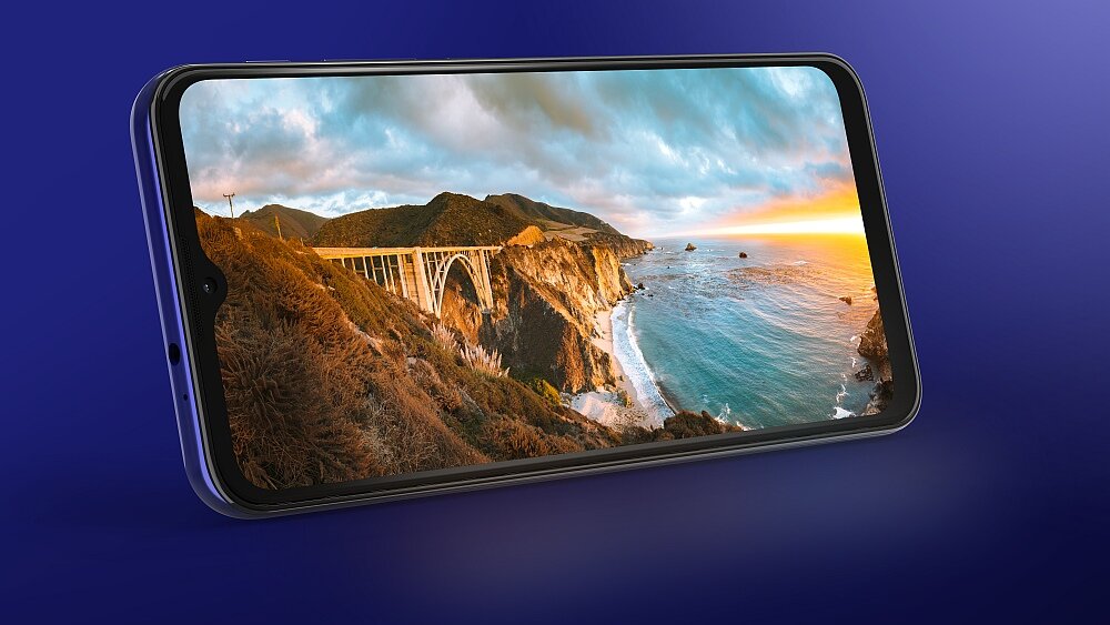 Smartfon MOTOROLA Moto G9 Play ekran wyświetlacz rozdzielczość kolory matryca  