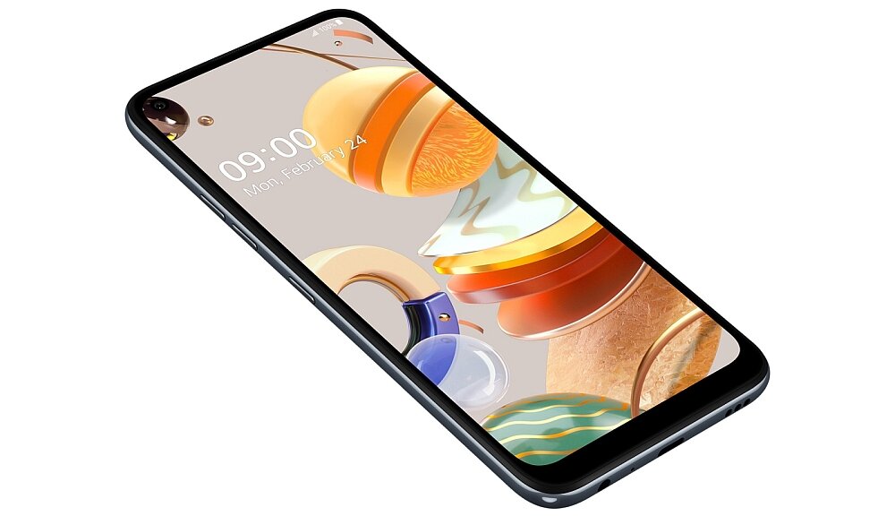 SMARTFON LG K61 funkcje czytnik linii papilarnych