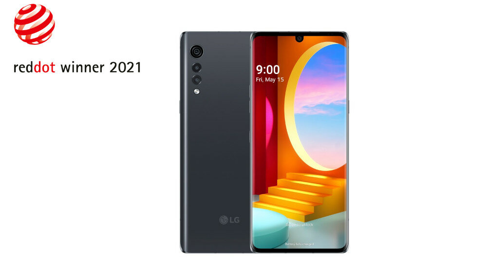 Smartfon LG Velvet 6/128GB 5G 6.8 Biały LMG900EM.APOCAW nagroda Reddot najlepszy produkt
