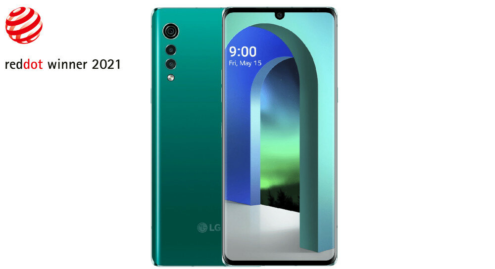 Smartfon LG Velvet 6/128GB 5G 6.8 Biały LMG900EM.APOCAW nagroda Reddot najlepszy produkt