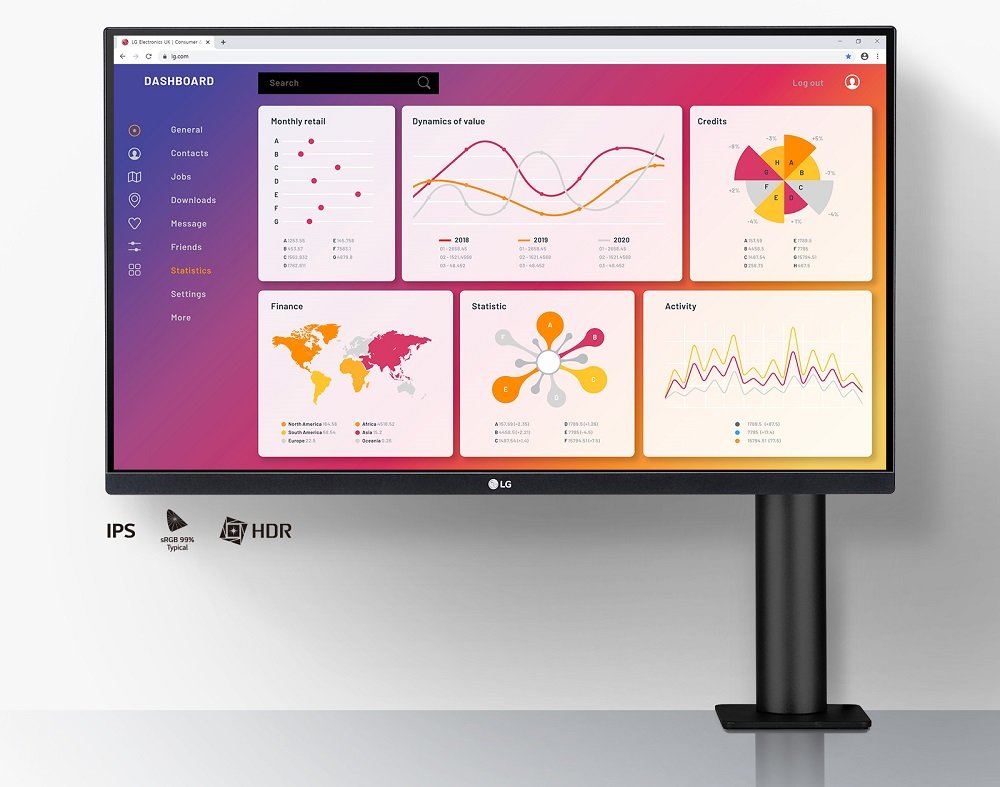MONITOR LED LG 27