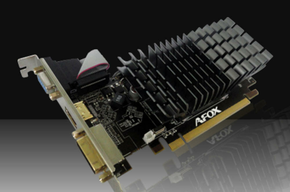 AFOX-Radeon-HD-545 karta graficzna komputer złącze wytrzymała działanie jakość system chłodzenie