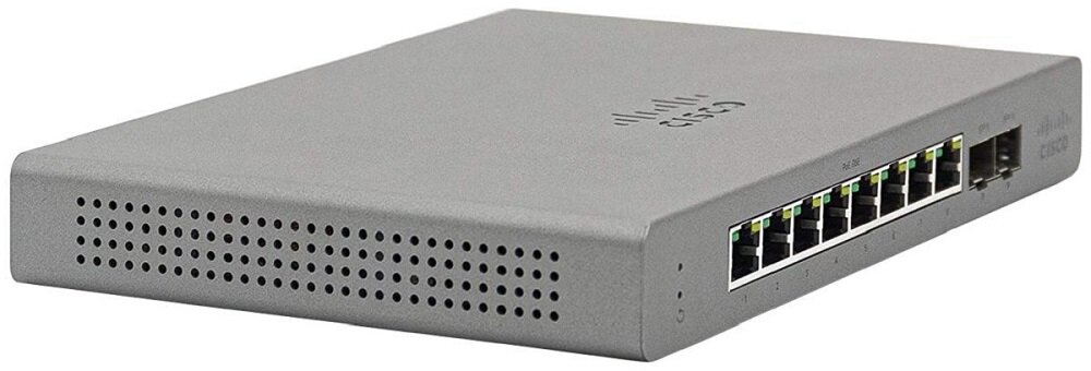 Switch CISCO Meraki Go GS110-8P-HW-EU - Złącza i porty RJ-45 przepustowość