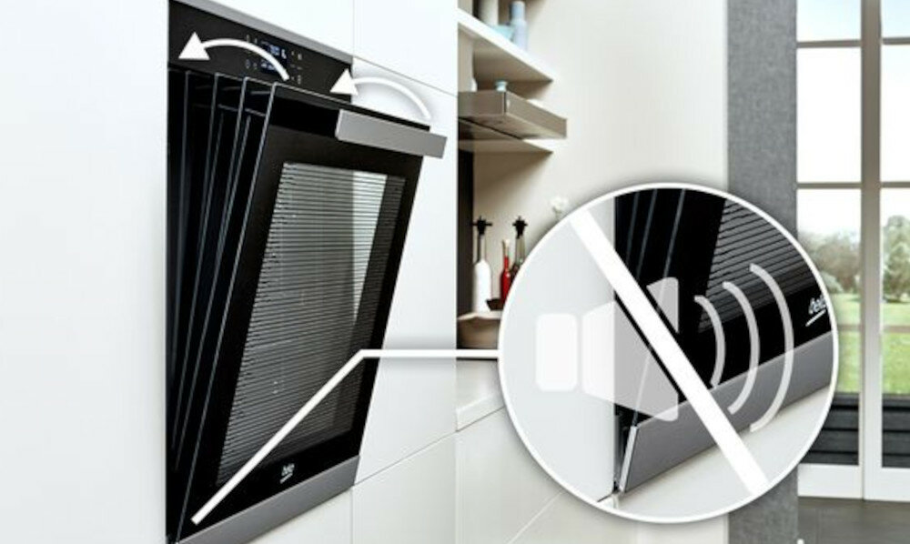 PIEKARNIK BEKO BBIS13300XM miękkie zamykanie drzwi bez hałasu cicho