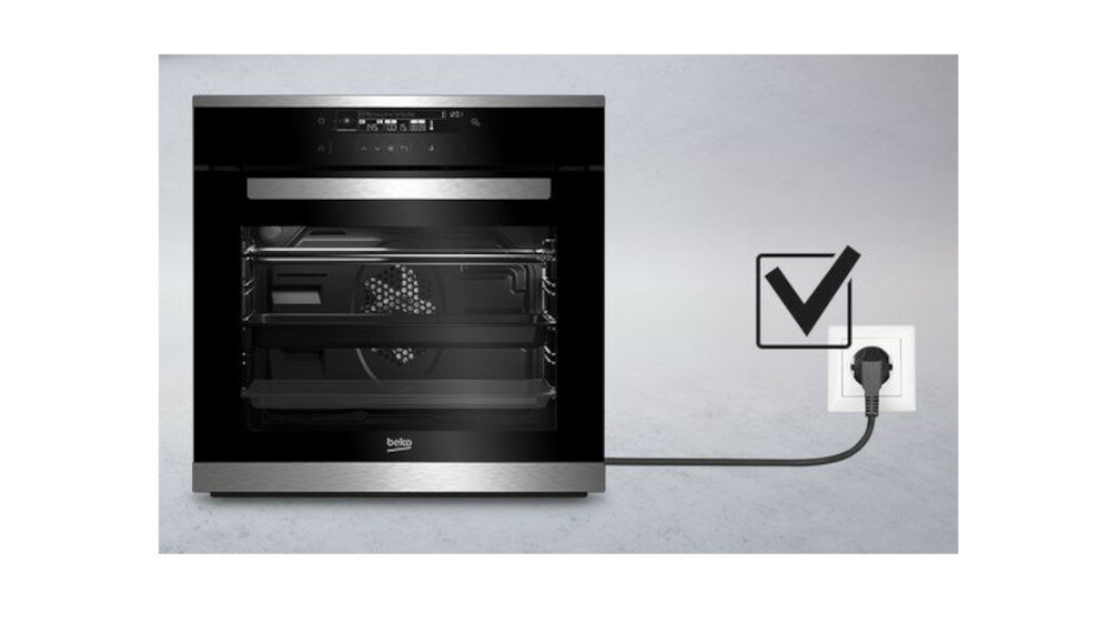 Piekarnik BEKO BBIM13300XM moc kabel wtyczka podłączenie