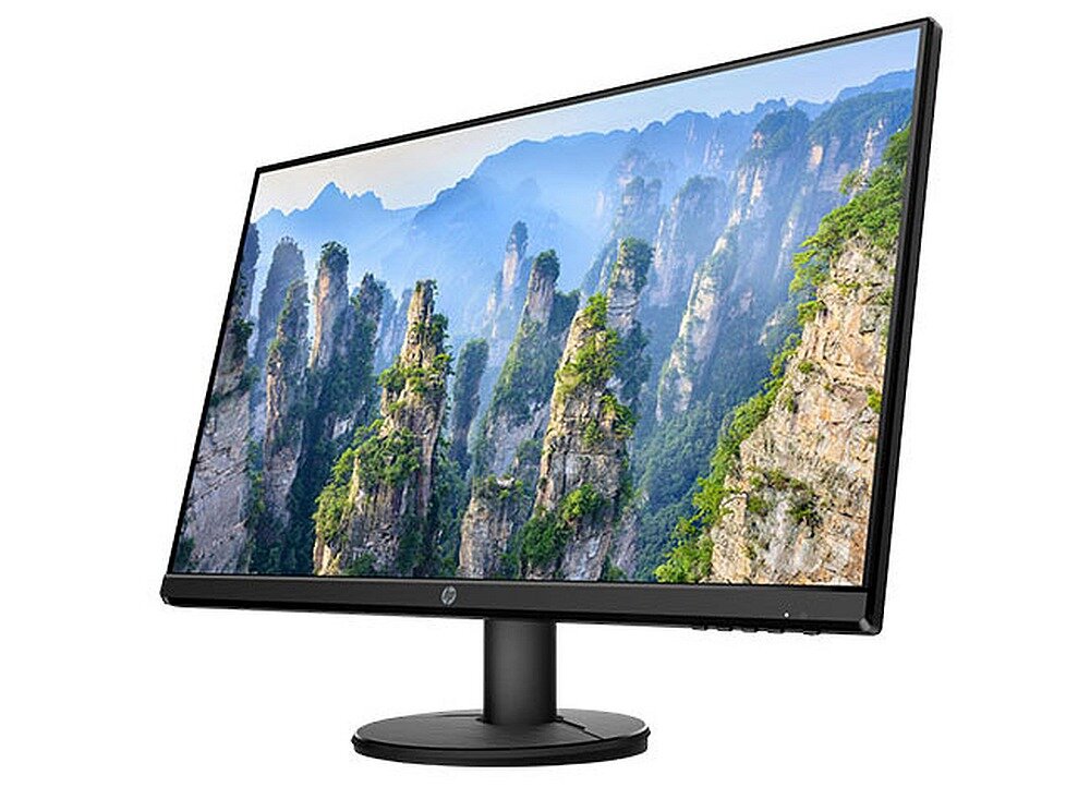 Monitor HP V27i ekran wyświetlacz rozdzielczość porty matryca powłoka