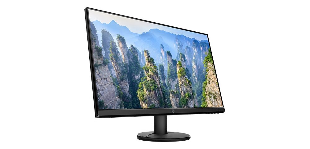 Monitor HP V27i ekran wyświetlacz rozdzielczość porty matryca powłoka