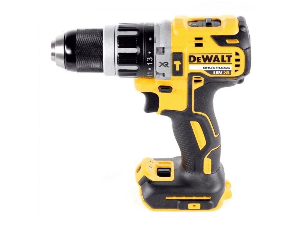 Zestaw Combo DEWALT DCK204P3T wiertarko-wkrętarka z udarem DCD796NT zasilana wysokowydajnym akumulatorem Li-Ion bezszczotkowa technologia budo silnika lekka kompaktowa konstrukcja