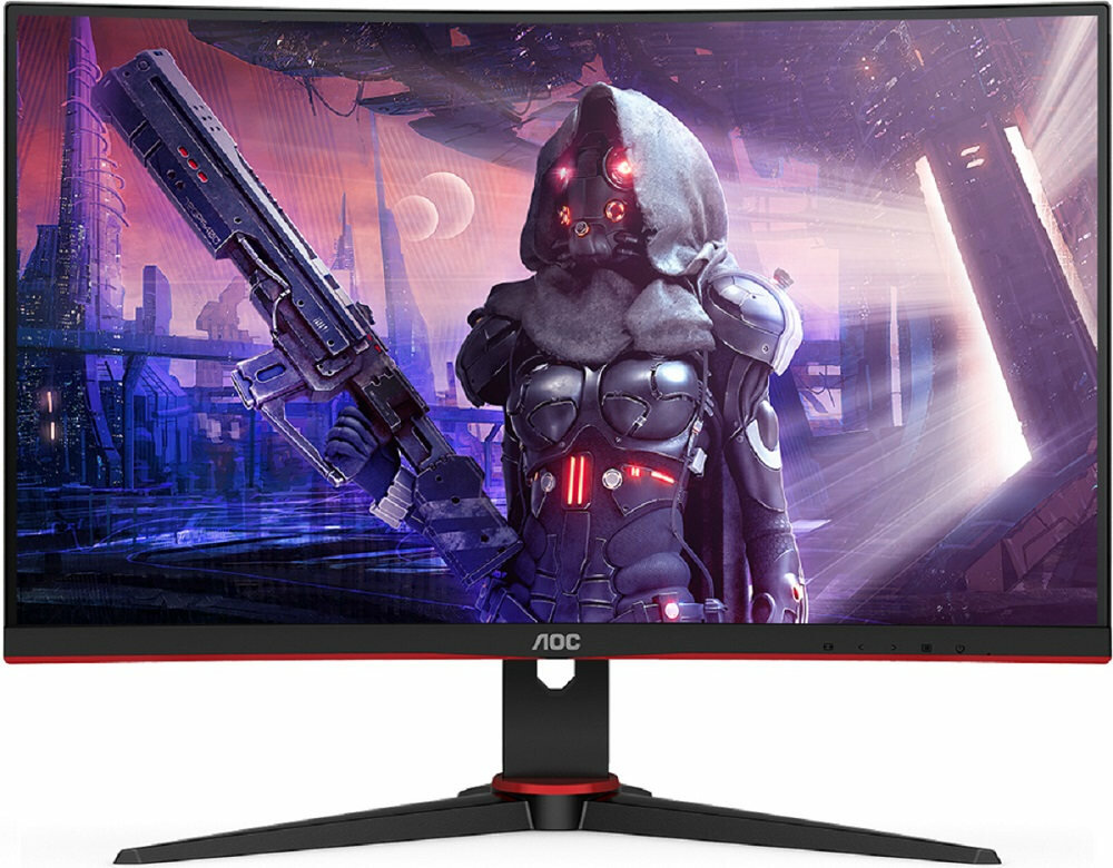 Monitor AOC C24G2AE - wygląd ogólny funkcjonalność konstrukcja