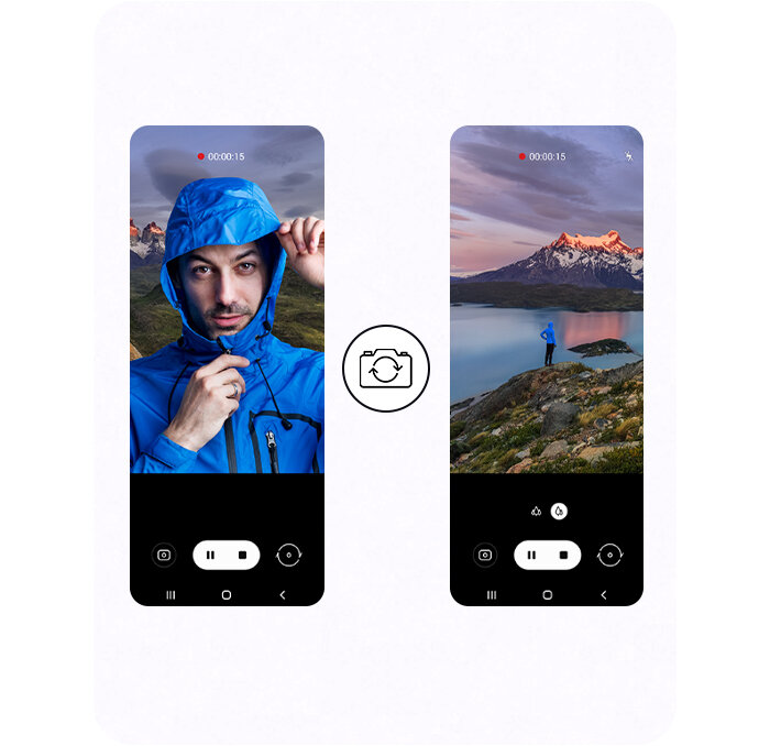 phptGNzsW front back camera