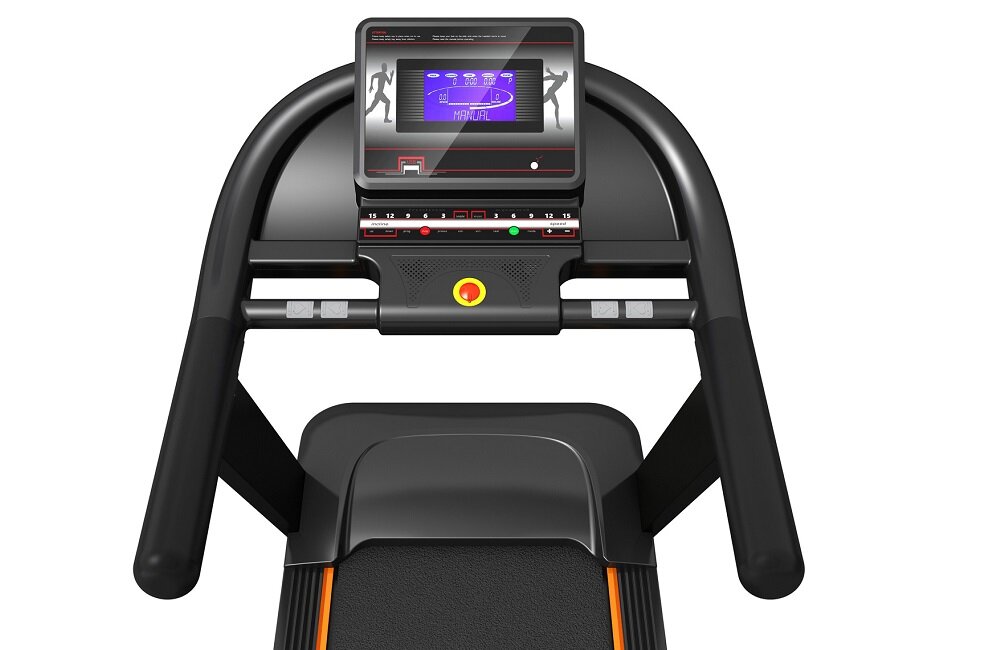 Bieżnia elektryczna EB FIT Tech Run Pro W8 0 Maksymalna prędkość maksymalne obciążenie łatwy w obsłudze wyświetlacz LCD