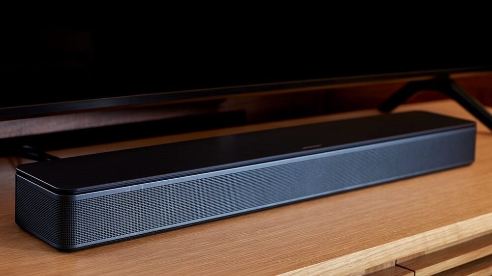 Soundbar BOSE TV Speaker Czarny - wygląd ogólny funkcje dolby audio moc tryb dialogowy