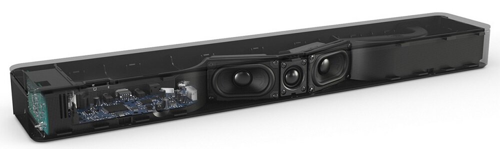 Soundbar BOSE TV Speaker Czarny - bezprzewodowe urządzenie bluetooth