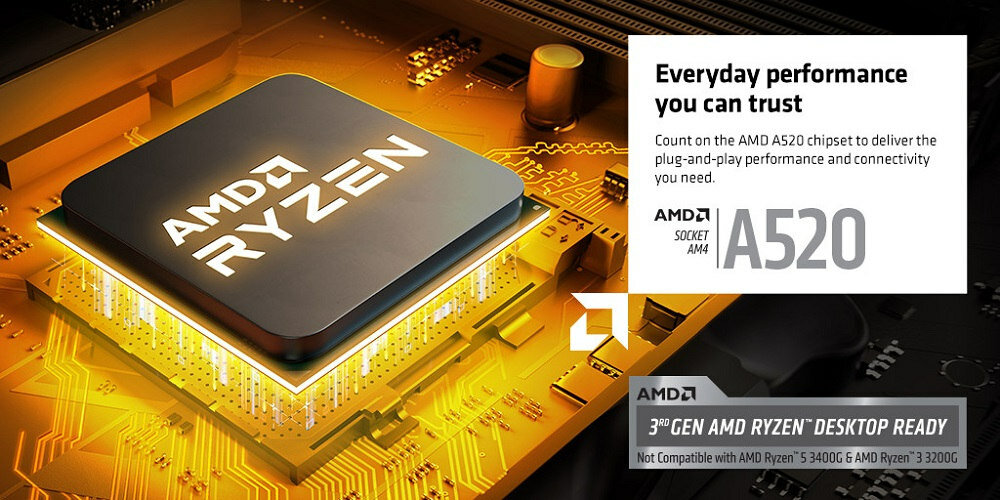 Płyta główna MSI A520M Pro - plyta glowna MSI Amd Ryzen