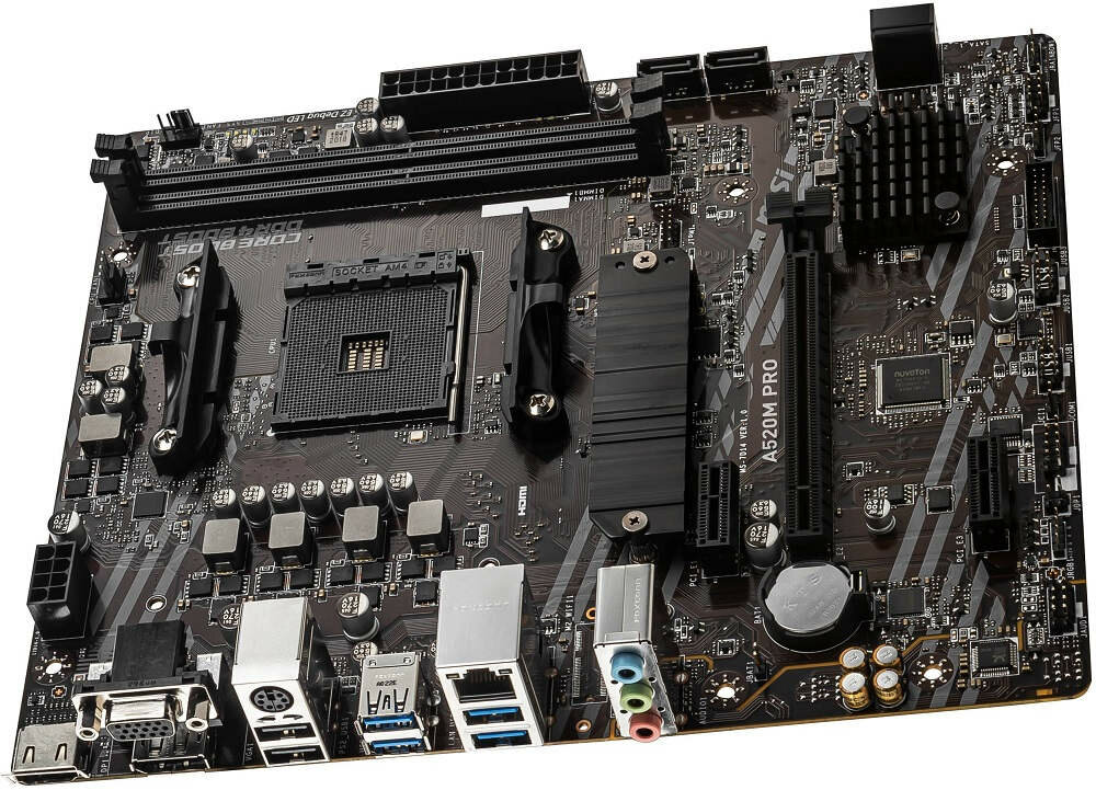 Płyta główna MSI A520M Pro - dzwiek MSI MSI Audio Boost