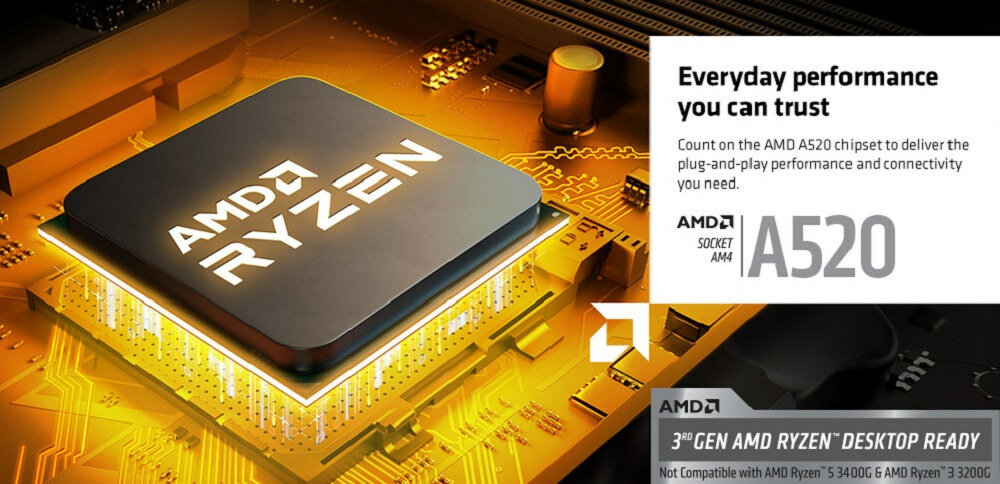 Płyta główna MSI A520M-A Pro - plyta glowna MSI Amd Ryzen