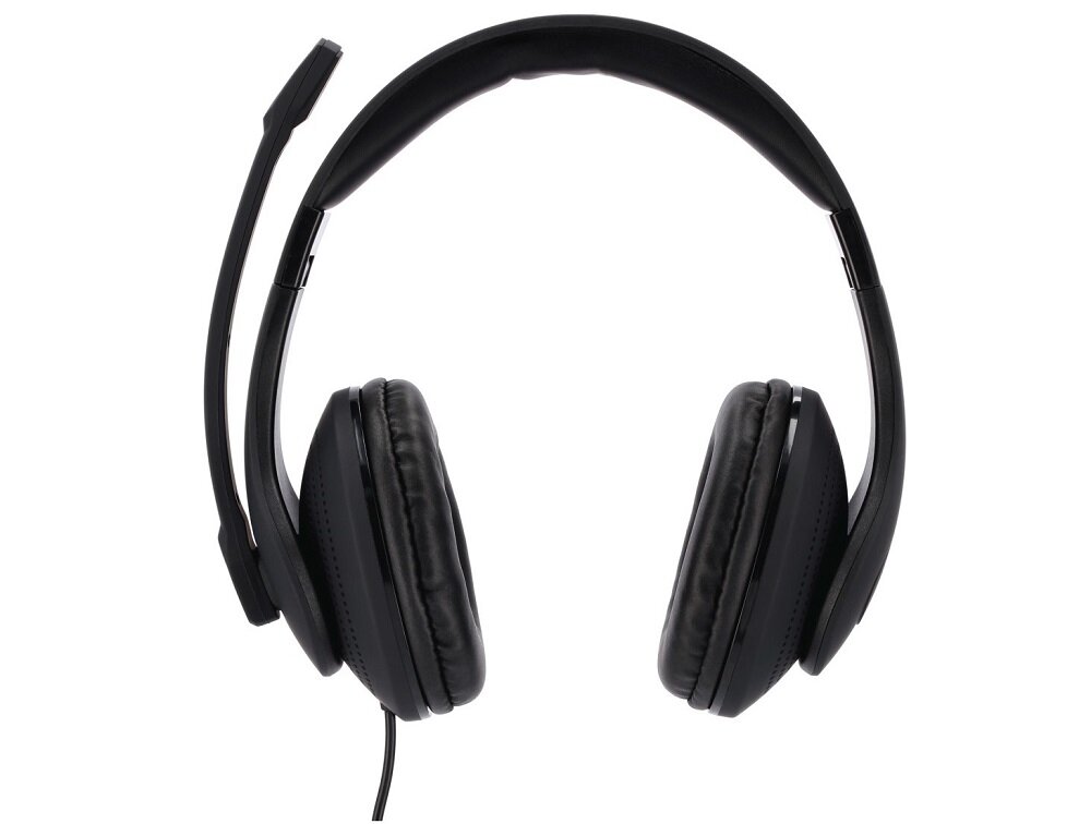 Słuchawki HAMA HS-USB300 - miękkie i delikatne komfort wygoda regulowany pałąk