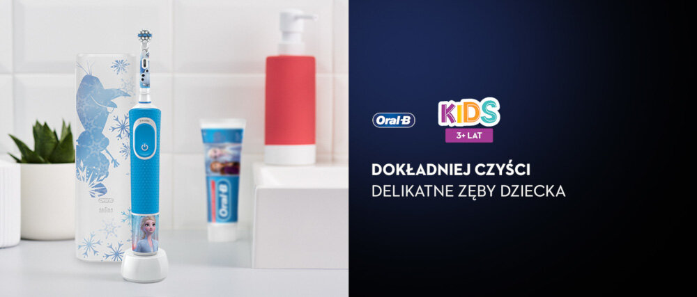 Szczoteczka rotacyjna ORAL-B D100 Kids Frozen