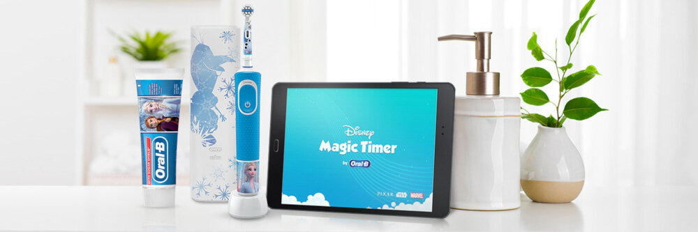 Szczoteczka rotacyjna ORAL-B D100 Kids Frozen