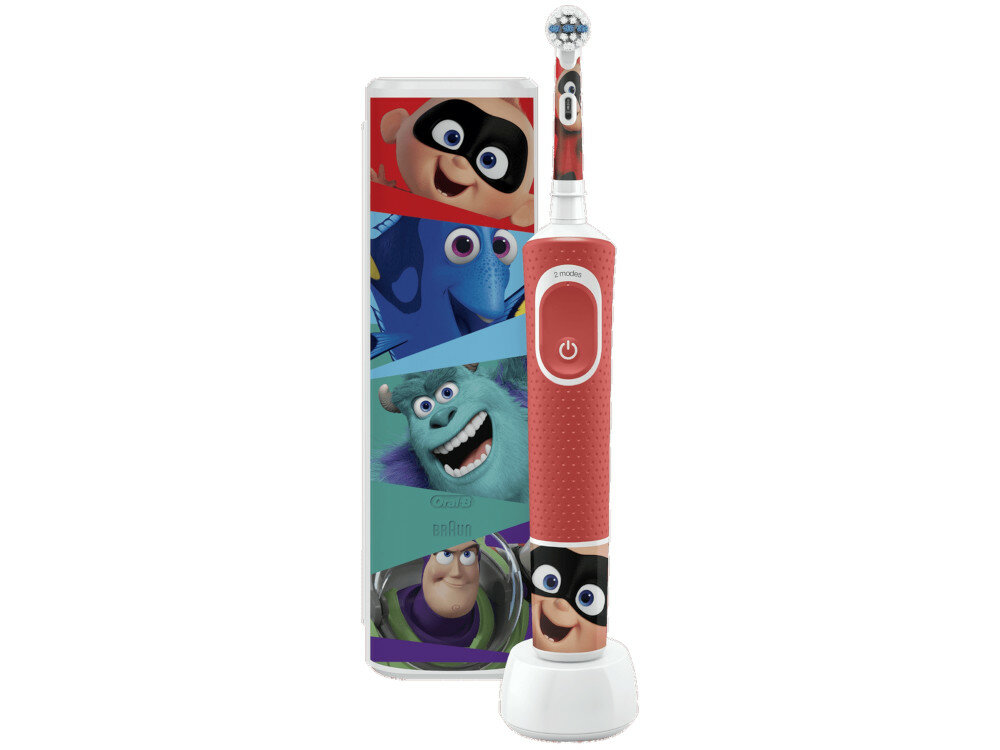 Szczoteczka rotacyjna ORAL-B D100 Kids Pixar Etui Podróżne
