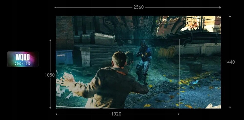 Monitor ACER Nitro EI322QURP wyraźny ostry obraz