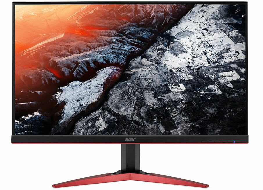 Monitor ACER KG251QJ - wygląd ogólny atrakcyjny design funkcjonalność komfortowa gra