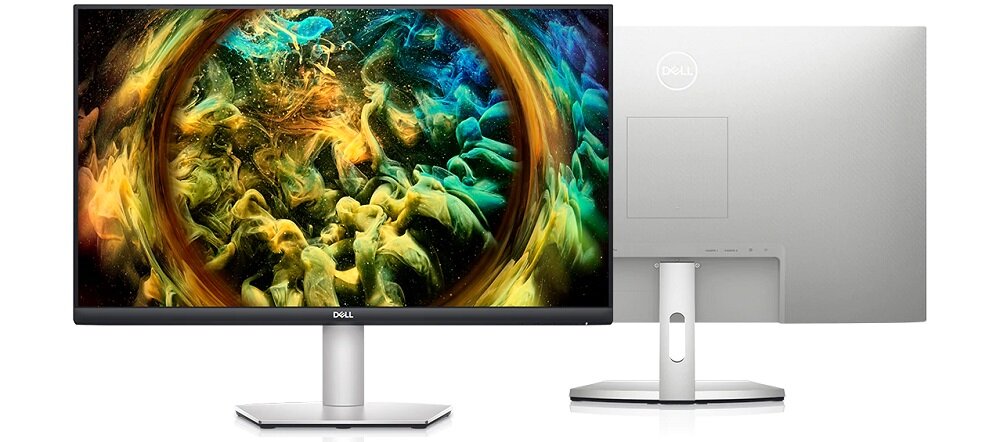 Monitor Dell S2721D - wygląd ogólny niskie zużycie energii rozdzielczość WQHD
