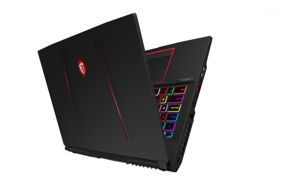 Laptop MSI GE75 Raider 10SGS i7-10750H 16GB 1000GB 512GB SSD GF-RTX 2080 Super W10 WIFI standard 802.11 ac USB 3.1 HDMI USB typu C