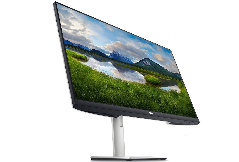 Monitor DELL S2721QS - konstrukcja monitora wymiary dobra jakość obrazu