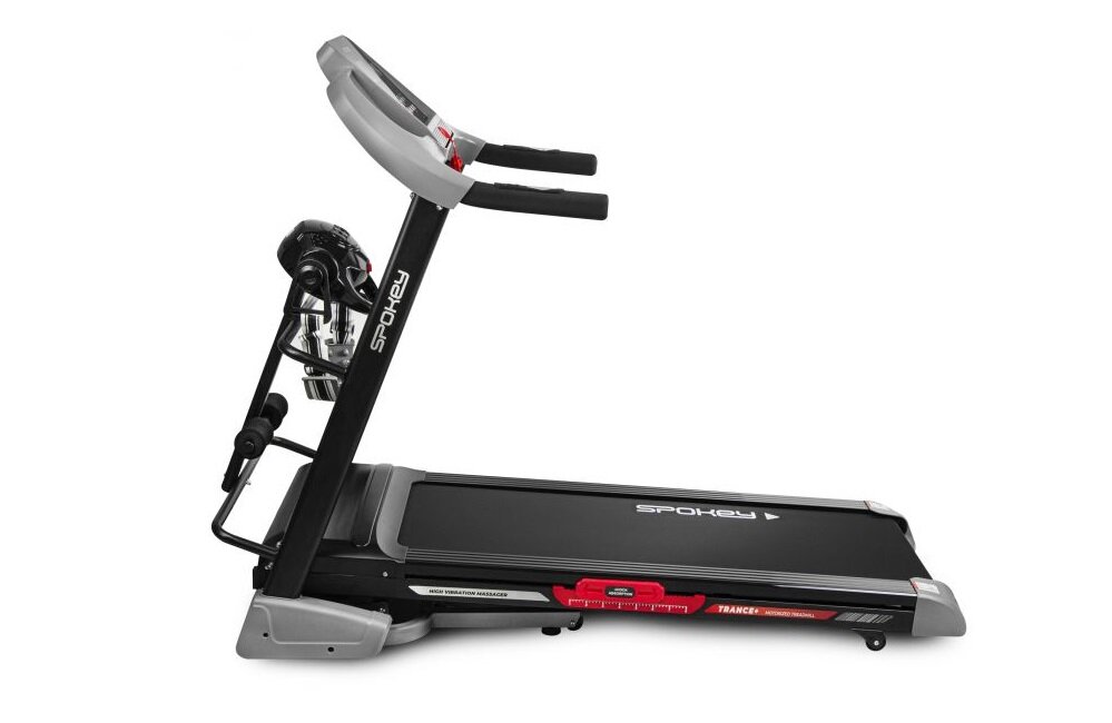 Bieżnia elektryczna SPOKEY Trance plus Pozwala bardzo precyzyjnie dostosować twardość bieżni