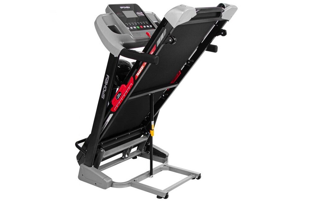 Bieżnia elektryczna SPOKEY Trance plus Wygodne przechowywanie w domu