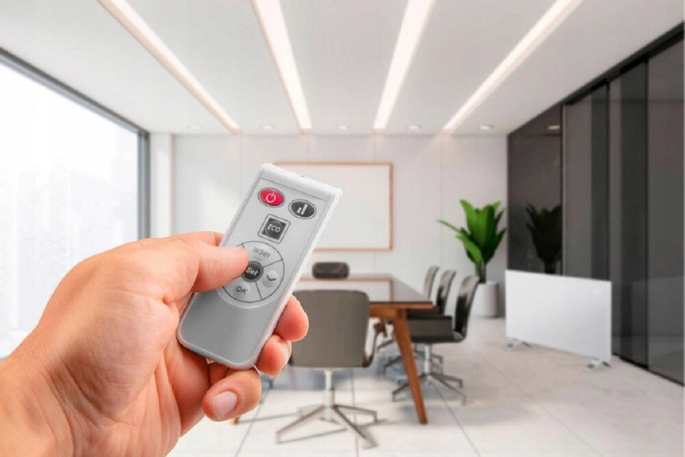 Grzejnik konwektorowy NEO 90-092 precyzyjny termostat z regulacją temperatury wygodne sterowanie