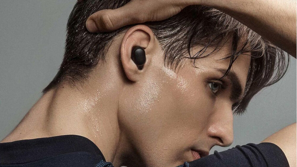 Sluchawki dokanalowe XIAOMI Earbuds Basic 2 Czarny - mikrofon