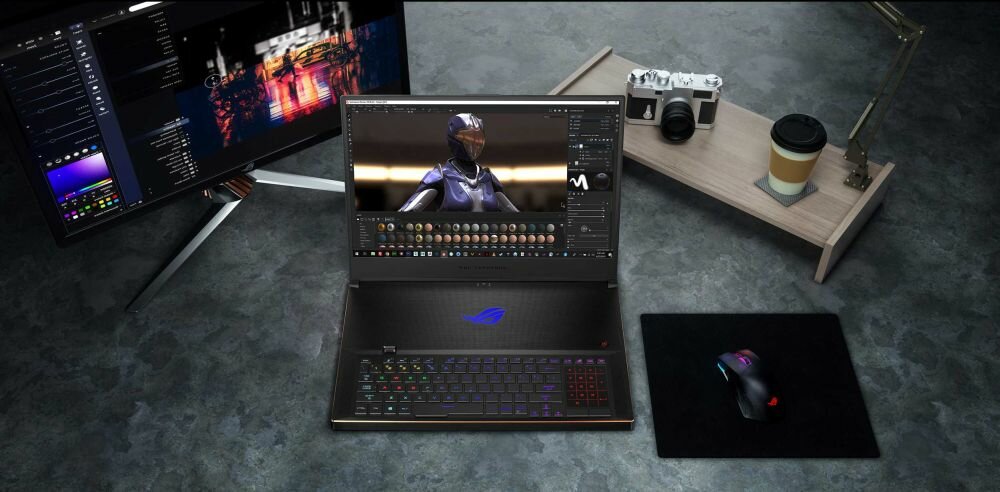 Laptop ASUS Rog Zephyrus S17 GX701  - Wi-Fi