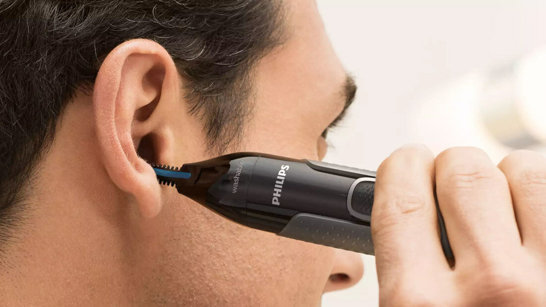 Trymer PHILIPS NT3650/16 zastosowanie przycinanie nasadki 3mm 5mm uzytkowanie