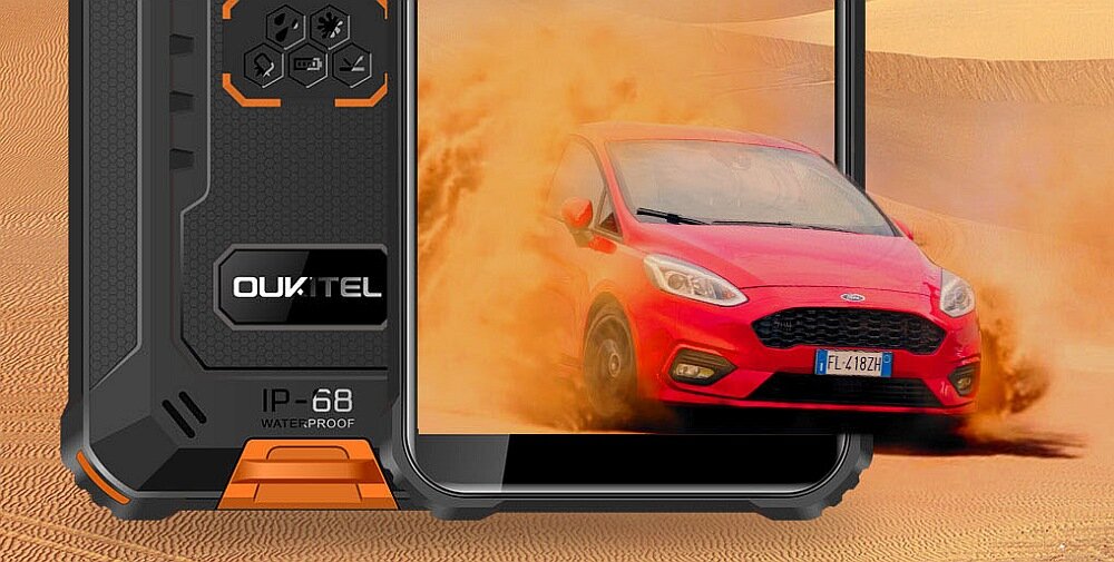 Smartfon OUKITEL WP5 aparat ekran procesor blokada rozdzielczość bateria odporność obudowa szkło pamięć