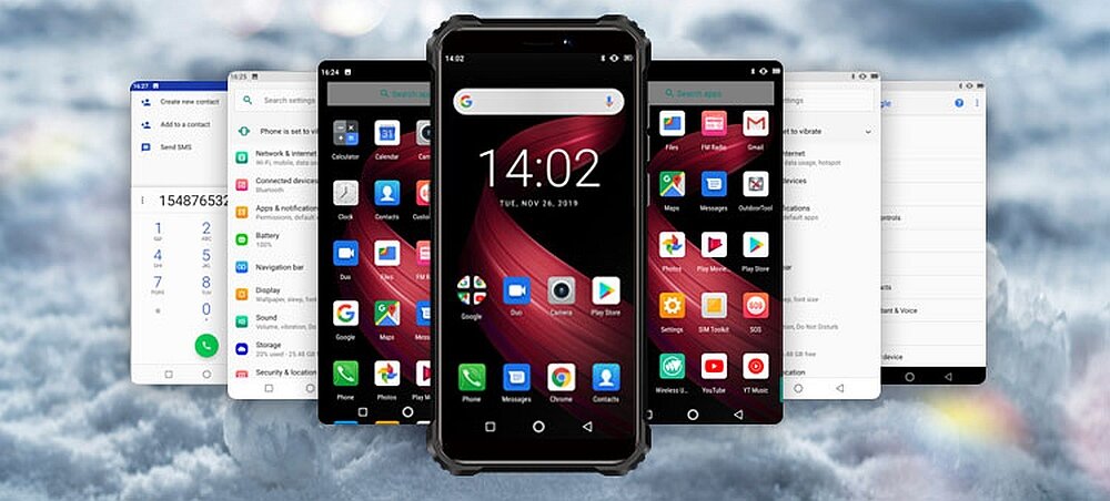 Smartfon OUKITEL WP5 aparat ekran procesor blokada rozdzielczość bateria odporność obudowa szkło pamięć