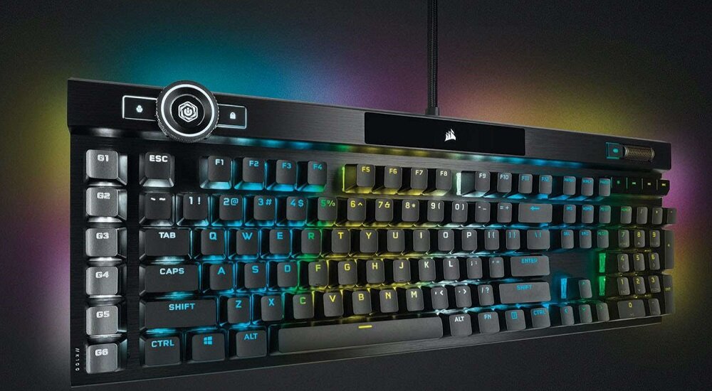 Klawiatura Corsair K100 RGB - najwyższa jakość nowoczesne technologie styl