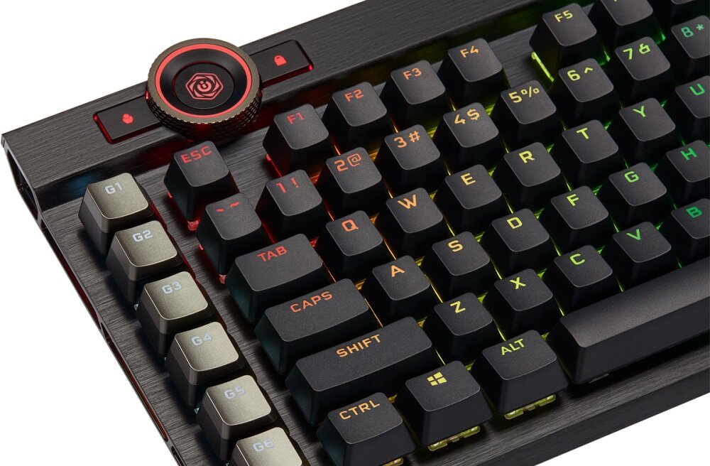 Klawiatura Corsair K100 RGB - Anti-ghosting nie regauje na nieplanowane wciśnięcia klawiszy
