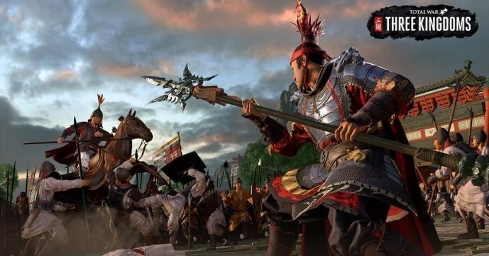 Total War Three Kingdoms Edycja Królewska Gra PC screen logo