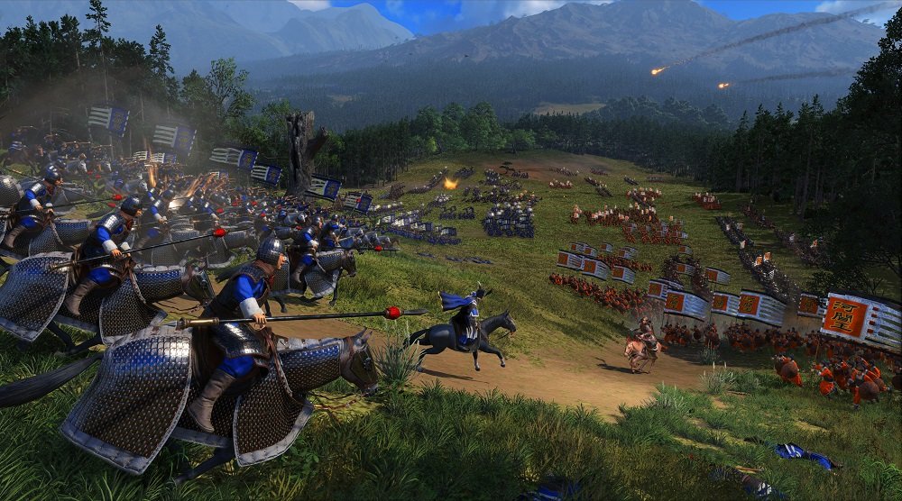 Total War Three Kingdoms Edycja Królewska Gra PC bitwa