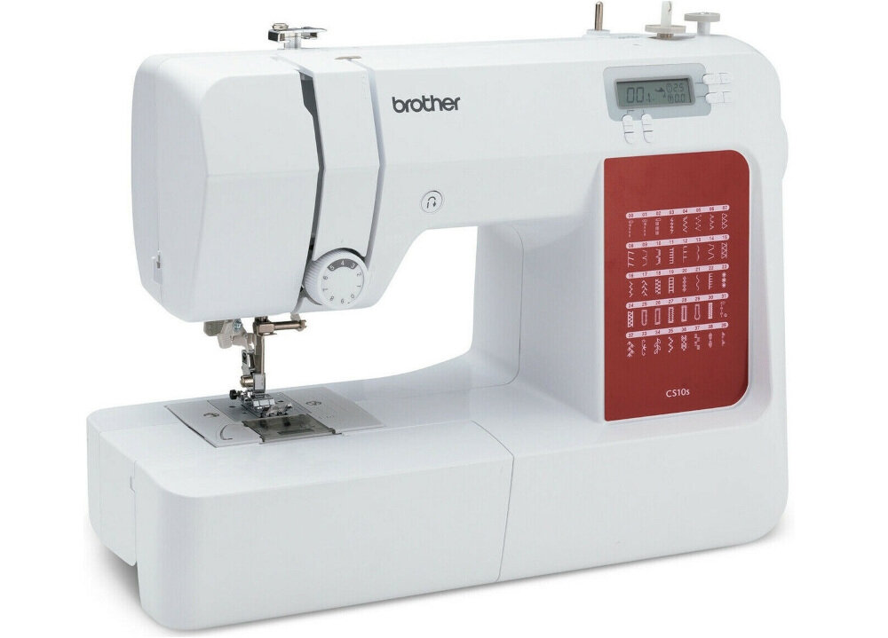 Maszyna do szycia BROTHER CS10S wolne ramie szybkie i wygodne uzytkowanie obszywanie kolnierzy rekawow nogawek